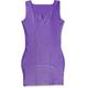 The Latex Collection Women's 29001734021 Latex Mini Dress Small, Purple (Porpora 001), One Size