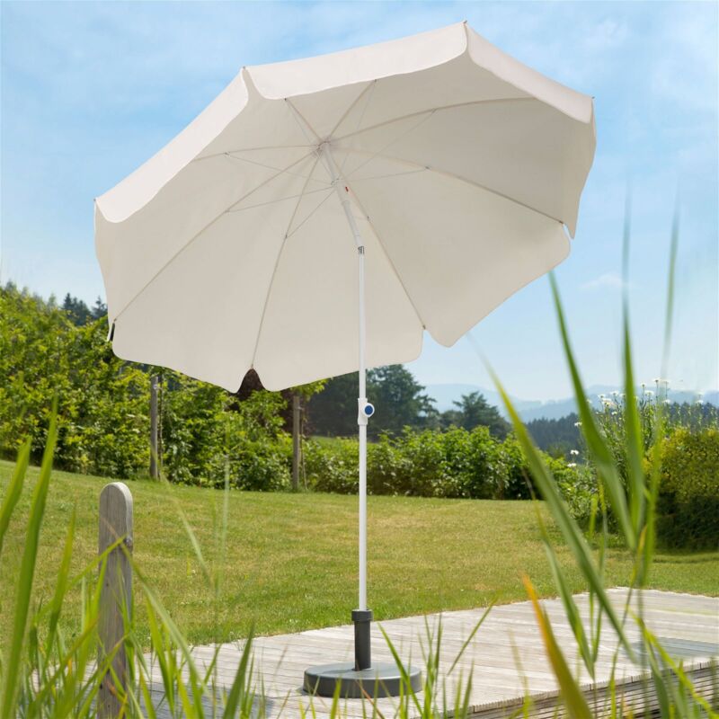 Schneider Schirme – Schneider Sonnenschirm Ibiza natur, ø 240 cm Sonnenschirme