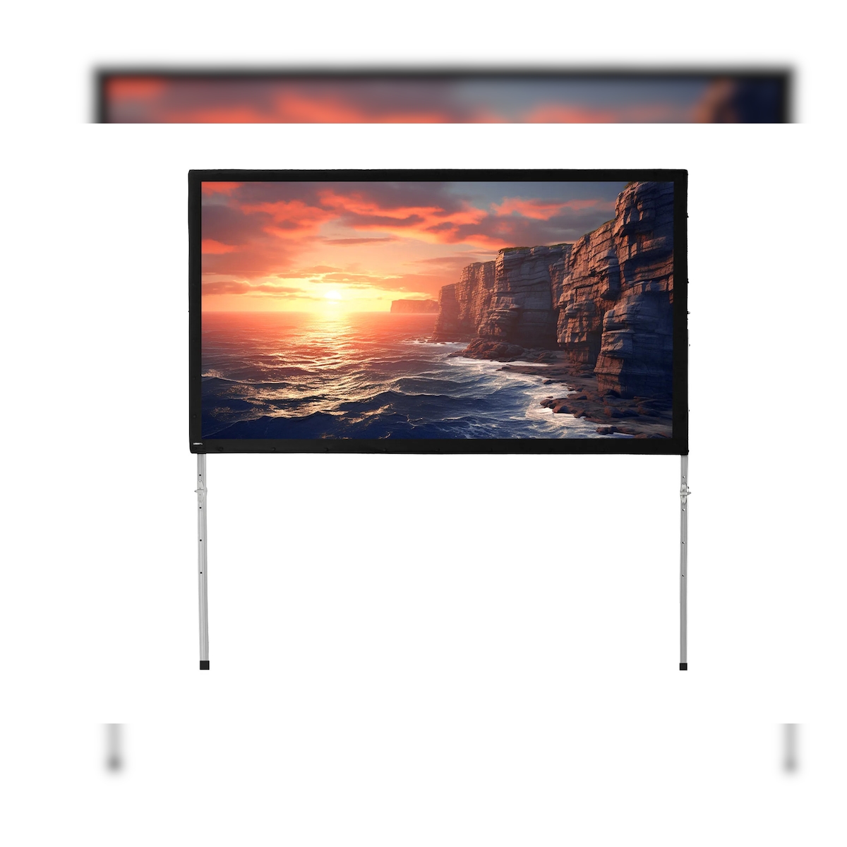 celexon Faltrahmen Leinwand Mobil Expert 203 x 127 cm, Frontprojektion Image