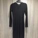 Zara Dresses | Black And Grey Dress For Woman | Color: Black/Gray | Size: S