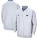 Men's Jordan Brand White Florida Gators 2021 Coach Half-Zip Jacket