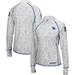 Women's Colosseum White Kentucky Wildcats OHT Military Appreciation Officer Arctic Camo Fitted Lightweight 1/4-Zip Jacket