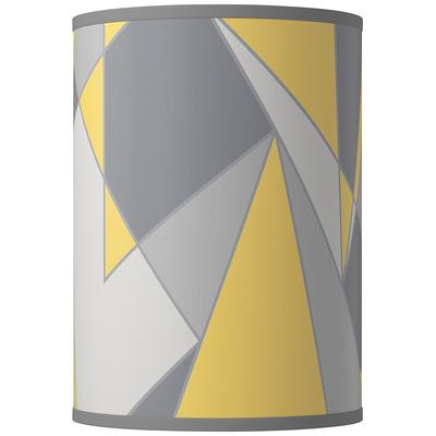 Modern Mosaic Ii Giclee Round Cylinder Lamp Shade ...