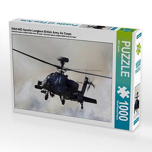 Puzzle CALVENDO Puzzle WAH-64D Apache Longbow British Army Air Corps - 1000 Teile Foto-Puzzle glückliche Stunden Kinder