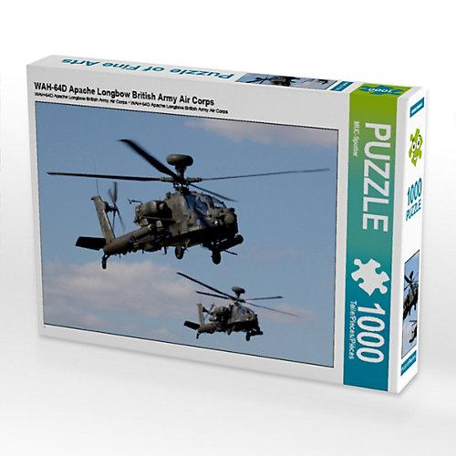 Puzzle CALVENDO Puzzle WAH-64D Apache Longbow British Army Air Corps - 1000 Teile Foto-Puzzle glückliche Stunden Kinder
