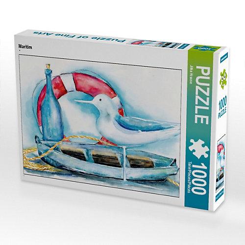 Puzzle CALVENDO Puzzle Maritim - 1000 Teile Foto-Puzzle glückliche Stunden Kinder