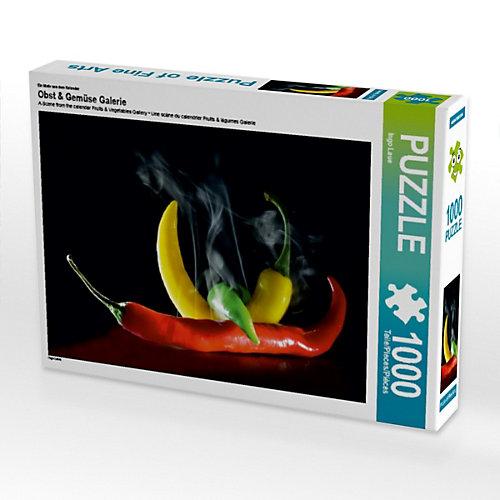 Puzzle CALVENDO Puzzle Obst & Gemüse Galerie - 1000 Teile Foto-Puzzle glückliche Stunden Kinder