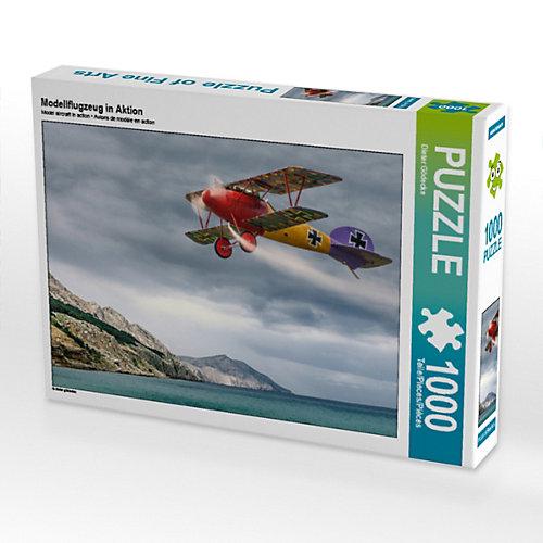 Puzzle Modellflugzeug in Aktion Foto-Puzzle Bild von Dieter Gödecke Puzzle