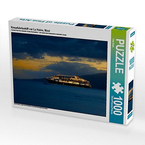 Puzzle Kreuzfahrtschiff vor La Haina, Maui Foto-Puzzle Bild von uwela Puzzle