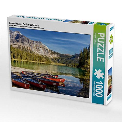 Puzzle CALVENDO Puzzle Emerald Lake, British Columbia - 1000 Teile Foto-Puzzle glückliche Stunden Kinder