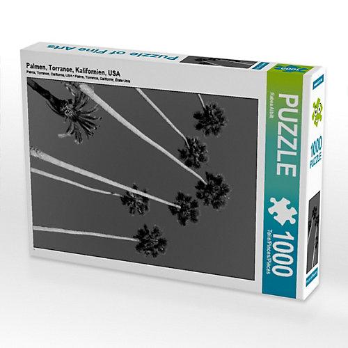 Puzzle Palmen, Torrance, Kalifornien, USA Foto-Puzzle Bild von flybluehigh Puzzle