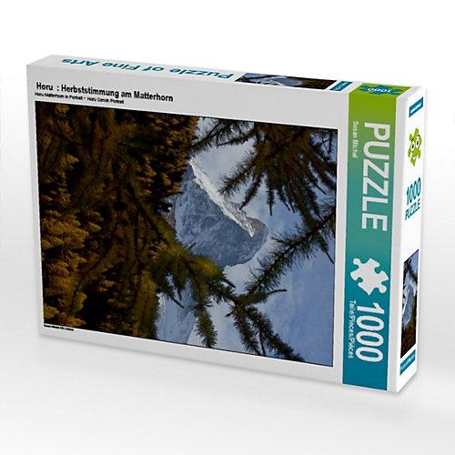 Puzzle Horu : Herbststimmung am Matterhorn Foto-Puzzle Bild von Susan Michel Puzzle