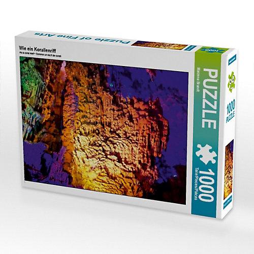 Puzzle CALVENDO Puzzle Wie ein Korallenriff - 1000 Teile Foto-Puzzle glückliche Stunden Kinder