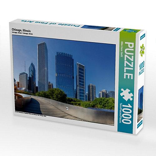 Puzzle CALVENDO Puzzle Chicago, Illinois - 1000 Teile Foto-Puzzle glückliche Stunden Kinder