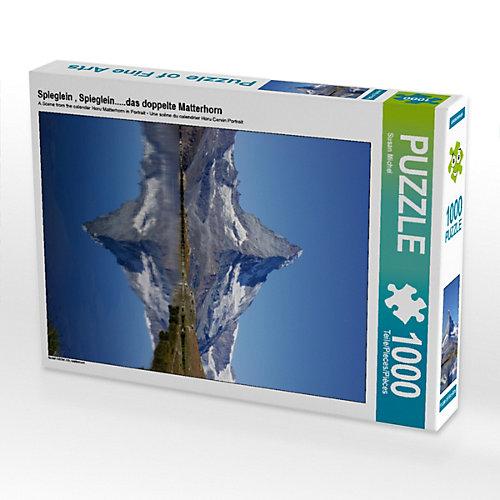 Puzzle Spieglein , Spieglein.....das doppelte Matterhorn Foto-Puzzle Bild von Susan Michel Puzzle
