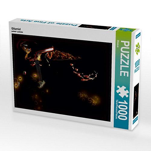 Puzzle CALVENDO Puzzle Gitarrist - 1000 Teile Foto-Puzzle glückliche Stunden Kinder