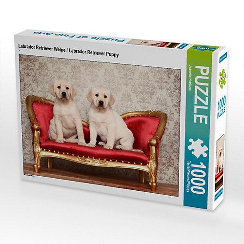 Puzzle CALVENDO Puzzle Labrador Retriever Welpe / Labrador Retriever Puppy - 1000 Teile Foto-Puzzle glückliche Stunden Kinder