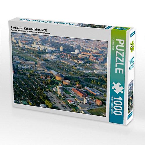 Puzzle CALVENDO Puzzle Panometer, Kohlrabizirkus, MDR - 1000 Teile Foto-Puzzle glückliche Stunden Kinder