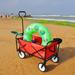 Folding Wagon Garden Shopping Beach Cart