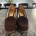 Michael Kors Shoes | Michael Kors Wedge Shoes Size 6 | Color: Brown | Size: 6