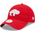 Women's New Era Red Buffalo Bills Core Classic 2.0 Historic 9TWENTY Adjustable Hat