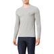 Tommy Hilfiger - Mens Long Sleeved T-Shirts - Men's T-Shirts - Tommy Hilfiger Mens T Shirts - Stretch Slim Fit Long Sleeve T Shirts Men - Grey Shirt - Size XX-Large