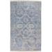 Ramey Vintage Space Dyed Wool Area Rug, Classic Blue/Beige, 7ft-6in x 9ft-6in - Weave & Wander 879R8804BLU000F50