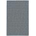 Celano Hand Woven Marled Wool Rug, Dusty Blue, 3ft - 6in x 5ft - 6in Accent Rug - Weave & Wander 579R8049SMK000C50