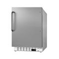 "20"" Wide Built-In All-Refrigerator, ADA Compliant - Summit Appliance ALR46WCSS"