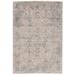 Alexander Distressed Ornamental Rug, Light Gray/Ivory, 8ft x 11ft Area Rug - Weave & Wander 670R3682LGY000G99