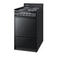 "20"" Wide Electric Coil Range - Summit Appliance TEM110C"