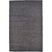 Knox Natural Handmade Accent Rug, Solid, Midnight Blue/Brown, 1ft-8in x 2ft-10in - Weave & Wander 685R0769ONX000P18