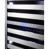 "24"" Wide Dual-Zone Wine Cellar - Summit Appliance SWCP2116"