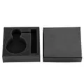 Boîte de montre de poche noire carrée boîte de rangement en papier coffrets cadeaux 9*9*2.6cm