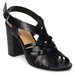 LC Lauren Conrad Diatomite Women's High Heel Sandals, Size: 11, Black