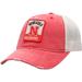 Men's Top of the World Scarlet/Natural Nebraska Huskers Ol' Faithful Trucker Snapback Hat