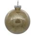 Vickerman 671382 - 4" Oat Glitter Ball Christmas Tree Ornament (6 pack) (N211043)