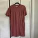 Madewell Dresses | Madewell Pink Tshirt Dress | Color: Pink | Size: S