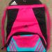 Adidas Bags | Adidas Drawstring Gym Bag | Color: Black/Pink | Size: Os