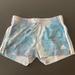 Adidas Shorts | Adidas Essential 3 Stripe Tie Dye Shorts | Color: Blue/Pink | Size: S
