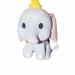 Disney Toys | Disney Parks Baby Dumbo Plush Stuffed Animal Fluff | Color: Silver | Size: Osbb