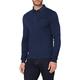 Pierre Cardin Men's Longsleeve Interlock Uni Sweatshirt, Blue, XXL