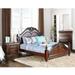 Diva Traditional Cherry Solid Wood 3-Piece Poster Bedroom Set by Furniture of America