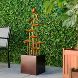 Alpine Corporation Outdoor Metal Fountain