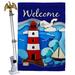 Angeleno Heritage Coastal 2-Sided Polyester 40 x 28 in. Flag Set in Blue/Red/White | 40 H x 28 W in | Wayfair AH-NA-HS-137077-IP-BO-02-D-US18-AH