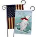 Angeleno Heritage Winter Yard 2-sided Polyester 1'1 x 1'7 ft. Garden Flag in White | 18.5 H x 13 W in | Wayfair AH-WT-GP-137304-IP-BOAA-D-US20-AH
