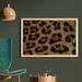 East Urban Home Ambesonne Psychedelic Wall Art w/ Frame, Leopard Motif w/ Digital Dots & Trippy Forms Graphic Art | Wayfair