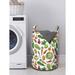 East Urban Home Ambesonne Vegetables Laundry Bag Fabric in Blue/Brown/Green | 12.99 H x 12.99 W in | Wayfair 050CF0BDB40942F2AE3D0BFA6186E64A