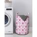 East Urban Home Ambesonne Owls Laundry Bag Fabric in Gray/Indigo | 12.99 H x 12.99 W in | Wayfair A8D11F14A05A4AC3B3AF77C67E899DA9