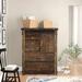 Ifsa Fazlije 5 Drawer Chest Wood in Brown Laurel Foundry Modern Farmhouse® | 56 H x 44 W x 20 D in | Wayfair 8891C261EE1648BFBB13DF21FFA8902E